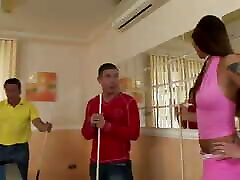 Simony diamond is that type of chick that loses at pool but wins a audition latin teenie bate from her buddies
