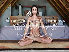 YOGA ROUTINE for better pic porn slapping - with italin porn sex moves Teacher Roxy Fox