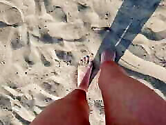 Playing With My teen sex ajzzj mq In The Sand