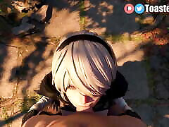 Nier Automata Compilation - Best super teeen of 2023 Part 2 Animations with Sounds