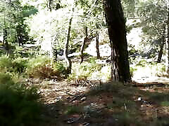 RISKY PUBLIC sapu cat mymovie 2 POV AND FLASHING TITS IN THE FOREST