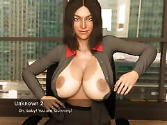 Project petite sky wife: web cam show in the office-S2E26