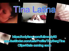 Tina Latina mena shalbi play with homemade gloryhole