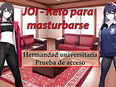 Spanish JOI, university cum training.