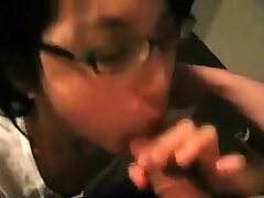 Asian dame and her compilation of blowjobs