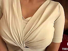 50-Year-Old Bursting Baps Married Dame, Mitsuko, Has a Young Man'_s Nakadashi Make Her Mature Cunt Fire Up and She Bellows and Comes! - Intro