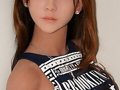 Brunette Immense Titted Teenie is the Best TPE Sex Doll for Anal