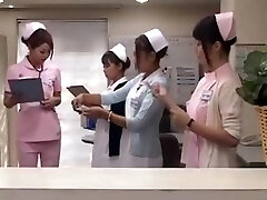 Naughty Japanese Nurse Puts Her Lips And Palms To Work On A