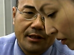 Asian Asa Akira licking out wet twat