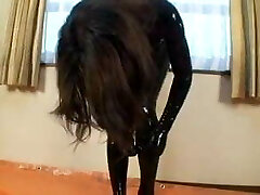 Asian Latex Catsuit 27