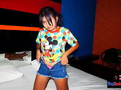 Asian teenager amateur pleases her tourist client&rsquo;s ample dick