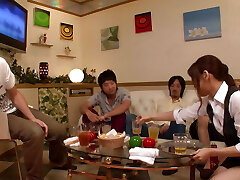 ژاپنی, دختر, به, انزال, کرم پای