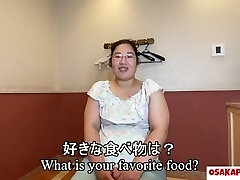 田舎臭の83キロデブ眼鏡に中出し ぽっちゃりブチャイクの私が出演していいんですか？ 35歳 パイズリ肥満ゲテモノ豚ブサイク個人撮影素人熟女 インタビュー 脱衣 ver なぎさ 1 OSAKAPORN