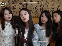 Four Nymphs Tied Up Singing