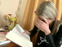 Hot Petite Schoolgirl Anal Creampied by the Big Dick Man