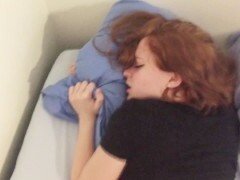 Tight teenager gets creampied by big dick.