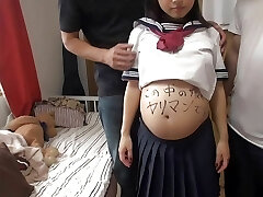 Damn, that's Messy! Preggie Rina Has to Leave Right Before Graduation Due to Pregnancy! (part 1)