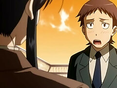 Kakyshi Dere is a horny school female that chooses dick over classes - Hentai