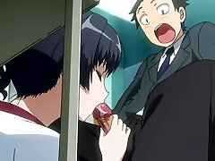 Kakyshi Dere is a horny school lady that chooses dick over classes - Hentai