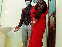 Boss had sex inside the office shower with Hot Milf