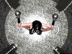 Cute Teen Trapped in a Well - Hardcore Metal Bondage Animation