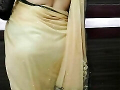 I m fully naked. I took off my saree during dance perceived so much hot and horny
