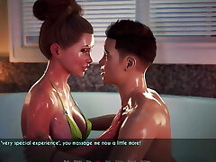 AWAM - Sophia let Dylan massage her titty - all hot kinky stories of her first sex times