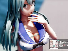 MMD r18 suzuya kancolle sex dance 3d anime porn