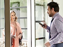 Passionate fucking with luxurious neighbor Cherie Deville. HD