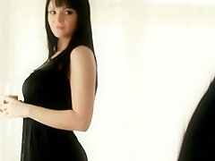 Dazzling Brunette Anastasia Brill Sucks Trouser Snake and Gets Her Ass Torn Up