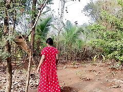 Beautiful village wife living lonely bhabi sex in outdoor pulverize