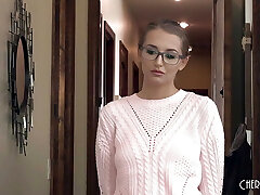 Teenie Stepdaughter Avery Adair Plays With Her Horny Blonde Stepmother Courtney Taylor