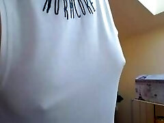 Nipples so rock-hard, she may be smuggling peanuts