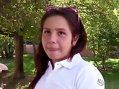 Alba, 18yo, and her first ass-fuck