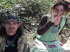 Amateur public sex with skinny british teenie in