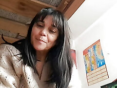 stepmom, I want to touch, fondle your thick and massive cock