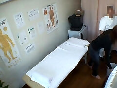 The voyeur medical exam of Asian pussy with cock and frigs