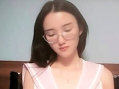 Fledgling young teen solo masturbation on her livingroom