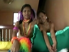 Threesome With Two Malaysian Gals