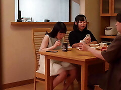 While his girlfriend was away on a long night journey, he fucked his married ex-gf for few days.