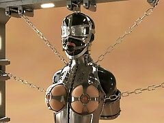 Trixy's Permanent Restrain Bondage by Lock-Master
