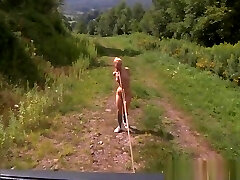 Dominated teen slave punished by ebony master