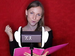 Gabriella's Glamour Gymnastics Lesson Chapter 1 - Female Dominance Audio ASMR