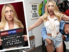 Whitney Is An Entitled Lady Who Thinks She Can Get Away With Using A Faux Credit Card To Buy Stuff