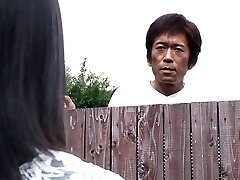 Busty babe in restrain bondage swallows cum after giving him a oral pleasure