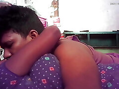 Indian village house wife red-hot kissing ass cc