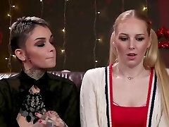 Delirious Hunter And Leigh Raven In Bang Love Party And Clear The Room