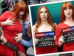 Fiery Redhead Shoplifters Use Their Wit And Sex Attraction To Get Off The Hook - Shoplyfter