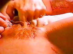 A one of a kind pierced honey hot her muff lips spread