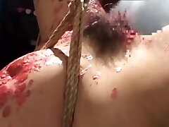 Japanese torment with ropes and hardcore fuck